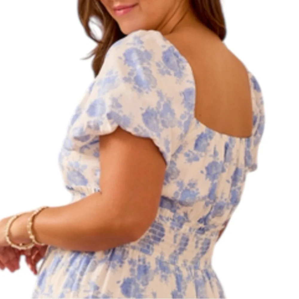 Arula Nadine Floral Maxi Dress NWT